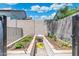 A garden with a wheelbarrow at 21134 W Minnezona Ave, Buckeye, AZ 85396