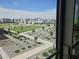 Residential neighborhood featuring landscaped common area and sidewalks at 3372 S 180Th Ln, Goodyear, AZ 85338