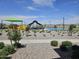 Community playground with basketball court and covered picnic area at 3372 S 180Th Ln, Goodyear, AZ 85338