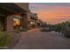 Expansive backyard patio and pool area, perfect for outdoor entertaining, with beautiful desert views at 35180 N Boulder Pass, Scottsdale, AZ 85266