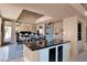 Gourmet kitchen with stainless steel appliances and a center island, ideal for culinary enthusiasts at 35180 N Boulder Pass, Scottsdale, AZ 85266