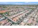 Community aerial view showcasing the neighborhood layout, houses, and streets at 3634 E Perkinsville St, Gilbert, AZ 85295