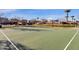Outdoor basketball court set among palm trees and park amenities at 3634 E Perkinsville St, Gilbert, AZ 85295