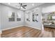 Open-concept space with lots of natural light and modern flooring at 3818 E Appaloosa Rd, Gilbert, AZ 85296