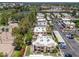Aerial image showcasing residential buildings with parking and landscaping, interspersed with lush trees and greenery at 4228 N 81St St, Scottsdale, AZ 85251