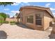 Paver patio and artificial grass patch in backyard at 10226 E Pine Valley Rd, Scottsdale, AZ 85255