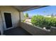Balcony with a view of trees and greenery at 11026 N 28Th Dr # 34, Phoenix, AZ 85029