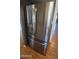 This kitchen features a modern, stainless steel refrigerator at 11026 N 28Th Dr # 34, Phoenix, AZ 85029