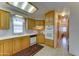 Well lit kitchen offering good storage and a cozy breakfast nook at 111 S Greenfield Rd # 467, Mesa, AZ 85206