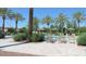 Community pool with plenty of seating at 1134 S Lydia Ln, Gilbert, AZ 85296