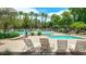 Community pool with multiple pools and fountains at 1134 S Lydia Ln, Gilbert, AZ 85296