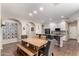 Open-concept dining area with modern decor at 1134 S Lydia Ln, Gilbert, AZ 85296