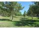 Green space with plenty of mature trees at 1134 S Lydia Ln, Gilbert, AZ 85296