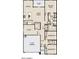 Detailed floor plan showcasing the layout of this home, including the location of the kitchen, bedrooms, and bathrooms at 15755 W Camden Ave, Waddell, AZ 85355