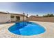 Backyard pool and patio at 1906 N Evergreen St, Chandler, AZ 85225
