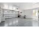 Spacious garage with shelves at 3608 W Morelos St, Chandler, AZ 85226