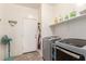 Organized laundry room with modern appliances and functional storage solutions at 5312 S 33Rd Ave, Phoenix, AZ 85041