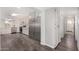 Bright kitchen with stainless steel appliances, white cabinets, and ample counter space at 554 N Sunset Dr, Chandler, AZ 85225