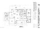 Remodeled main floor plan showcasing the layout of the home, addition, and remodel at 5612 E Emile Zola Ave, Scottsdale, AZ 85254