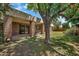 Large backyard featuring a well-manicured lawn and mature trees, perfect for outdoor activities at 7037 N 11Th Dr, Phoenix, AZ 85021