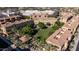 Scenic aerial view of the community showcasing lush landscaping and well-maintained common areas at 7122 W Ivanhoe St, Chandler, AZ 85226