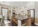 Bright, modern kitchen with an island and stainless steel appliances at 7122 W Ivanhoe St, Chandler, AZ 85226