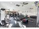 Community gym featuring modern exercise equipment, including treadmills, weights, and ample workout space at 7601 E Indian Bend Rd # 1040, Scottsdale, AZ 85250