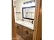 Bathroom vanity with double sinks, granite countertop, and modern black fixtures at 9109 W Watson Ln, Peoria, AZ 85381
