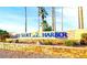 A picturesque Desert Harbor community entrance sign at 9109 W Watson Ln, Peoria, AZ 85381