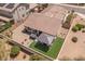 The backyard features a gazebo, hot tub and low maintenance desert landscaping at 1415 N Frederick Ln, Casa Grande, AZ 85122