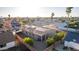 Home showcases solar panels, desert landscaping, mature trees, and a private backyard at 14821 N 62Nd Ave, Glendale, AZ 85306
