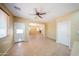 Inviting dining room features tile floors and an open layout, perfect for entertaining guests at 17433 W Holland Ln, Surprise, AZ 85388