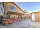 A spacious backyard with patio, shed, and outdoor cooking area, ideal for relaxing and entertaining at 4545 N 67Th Ave # 1101, Phoenix, AZ 85033