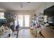 Spacious kitchen with tiled flooring, a refrigerator, and plenty of storage space at 6101 N 31St Dr, Phoenix, AZ 85017