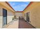 Charming courtyard patio with comfortable seating, creating an inviting outdoor living area at 6147 E Lewis Ave, Scottsdale, AZ 85257