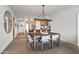 Dining area featuring stylish furniture and a view of the kitchen at 7180 E Kierland Blvd # 811, Scottsdale, AZ 85254