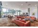 Modern lounge area with plush seating and outdoor views at 7180 E Kierland Blvd # 811, Scottsdale, AZ 85254