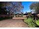 The backyard boasts a brick patio area and lush landscaping, providing a private retreat at 7596 N Via De La Siesta --, Scottsdale, AZ 85258