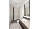 Contemporary bathroom with frameless shower, modern vanity, and updated fixtures at 7596 N Via De La Siesta --, Scottsdale, AZ 85258