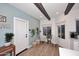 Charming entry area with modern decor, plants, and ample natural light at 7596 N Via De La Siesta --, Scottsdale, AZ 85258