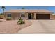 Charming single-story home with a two-car garage, desert landscaping, and a welcoming entrance at 846 N 81St St, Mesa, AZ 85207