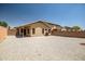 A spacious backyard offering privacy and space for outdoor enjoyment at 12441 W Windsor Blvd, Litchfield Park, AZ 85340