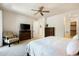 Carpeted bedroom offers a cozy space with natural light and neutral tones at 13300 E Via Linda Dr # 1058, Scottsdale, AZ 85259