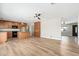 Open living area showcases wood-look floors and updated cabinetry at 2941 W Michigan Ave, Phoenix, AZ 85053