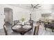 Inviting dining area with stylish table setting and modern lighting at 4140 E Claxton Ave, Gilbert, AZ 85297