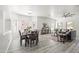 Modern living space with an open dining area and bright natural light at 4140 E Claxton Ave, Gilbert, AZ 85297