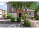 Charming two-story home with landscaped front yard and covered front porch at 4743 E Laurel Ave, Gilbert, AZ 85234