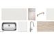 Kitchen countertop, cabinet and fixture samples, showcasing the design elements of the kitchen at 5512 W Piedmont Rd, Laveen, AZ 85339