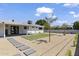 Spacious backyard featuring low-maintenance landscaping and a concrete patio at 6723 E 1St Ave, Scottsdale, AZ 85251