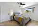 Cozy bedroom with stylish decor at 6723 E 1St Ave, Scottsdale, AZ 85251